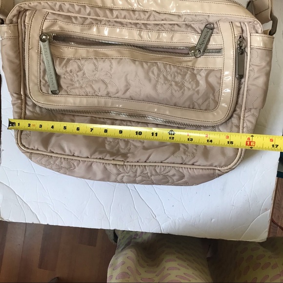 Stella McCartney Lesportsac Limited Edition Quilted Nylon Shoulder Travel Bag - Picture 12 of 16